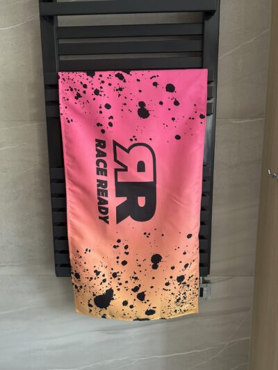 Duży ręcznik z mikrofibry ombre 70x140cm